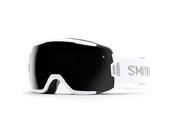 Smith Optics Vice Goggle White Frame Blackout Lens