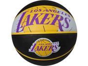 Spalding SP 73069 NBA Los Angeles Lakers 29.5 Outdoor Rubber Basketball