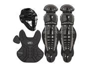Rawlings Ages 9 12 Catcher Set Players Series Black