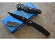 Benchmade 943BK Osborne Axis Lock Knife w Free Benchmade Mini Sharpener