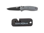 Benchmade 580BK 2 Barrage Folding Tactical Knife Black Benchmade Sharpener