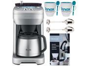 Breville The Grind Control Coffee Grinder Stainless Accessory Bundle