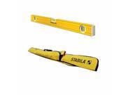 Stabila 29224 Magnetic 24 Inch Level w Protective Case