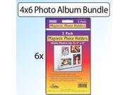 Pioneer Photo Albums 4 X 6 Magnetic Photo Frame 2 Pack Kit Of 6