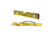 Stabila 16 Inch builders level Magnetic High Strength Frame Accuracy w Case