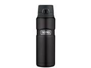 Thermos Stainless King 24 Ounce Drink Bottle Matte Black