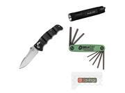 Benchmade 484 Nakamura AXIS Lock Knife Black G 10 3.08 Satin with GorillaGrip Compact Keychain LED Flashlight and 10 Gift Card