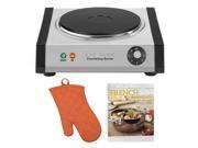 Cuisinart CB30 Countertop Single Burner Free Oven Mitt and Spatula