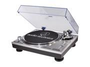 Audio Technica AT LP120 USB Direct Drive Professional Turntable Silver