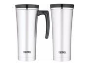 UPC 646791419913 product image for Thermos S/S Vacuum Insulated 16oz Travel Mug and Sipp  Traveling Tumbler Bundle | upcitemdb.com