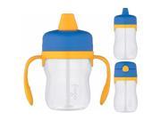 UPC 657379020988 product image for Thermos Foogo 8oz & 11oz Sippy Cups w/ 11oz Straw Bottle (Blue/Yellow) | upcitemdb.com