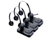 Jabra PRO 9450 Duo Wireless Headset W PeakStop Technology Supports VoIP 3 pack