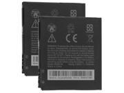 New Replacement Battery for HTC X710e 2 Pack
