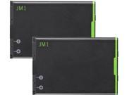 Battery for Blackberry J M1 2 Pack Blackberry Battery JM1