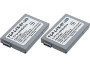 Battery for Canon BP 208 2 Pack Replacement Battery