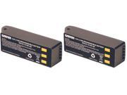 Garmin 010 10863 00 2 Pack Lithium Ion Battery Pack For Zumo