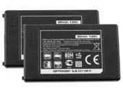 Battery for LG LGIP 340N 2 Pack Replacement Battery