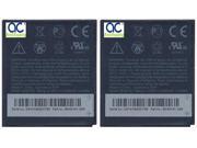 Battery for HTC BD26100 2 Pack Replacement Battery