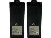 Battery for Motorola NTN7143 2 Pack Rechargeable Battery