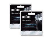 Braun Men s Shaver 8000CP 51s_X2 Replacement Stainless Steel Foil Cutter NEW!