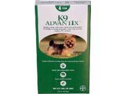 Advantix ADVX GREEN 10 4 Advantix For Dogs Under 10 Lbs
