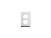 ICC IC106FP2WH Single Gang Electrical Faceplate 2 Port White