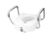 Carex E Z Lock Raised Toilet Seat with Adjustable Toilet Seat