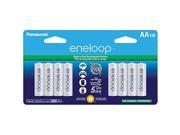 PANASONIC SPKBK3MCCA16BAW Panasonic BK 3MCCA16BA eneloop AA New 2100 Cycle Ni MH Pre Charged Rechargeable Batteries 16 Pack