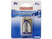 maxell MXL9V1PKM Maxell 721110 6LF22 1BP 9 Volt 1 Pack Battery