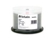 Verbatim H71094S Verbatim 4.7 GB up to 16x DataLifePlus Shiny Silver Hub Logo Recordable Disc DVD R 50 Disc Spindle 95203