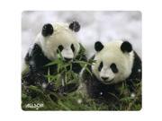 Allsop ALS29879M Allsop Nature s Smart Mouse Pad Panda 60 % Recycled Content Anti Microbial
