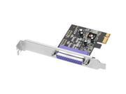 SIIG JJE01211S1M SIIG DP 1 port ECP EPP Parallel PCIe Adapter