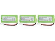 Battery for All Brands BT183342 3 Pack Rechargeable Battery