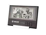 Meade Instruments Corporation MEA TE256WM Slim Line Station with IN OUT Temp Humid