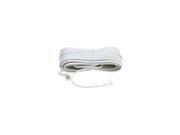 25 Foot White Line Cord 25 Foot Silver Line Cord