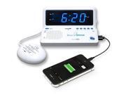 Sonic Alert SBT625ss Dual Alarm Clock with Bed Shaker Sonic Alert SBT625ss Dual Alarm Clock with Bed Shaker