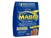 MHP Up Your Mass Chocolate Fudge Brownie 10lb Weight Gainer