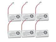 New Replacement Battery For Panasonic HHR P506 GE TL26602 Cordless Phones 6 Pack