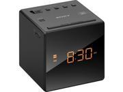 Sony ICFC1BLACK Sony ICF C1BLACK Desktop Clock Radio 0.1 W RMS Mono 1 x Alarm FM AM Battery Rechargeable Manual Snooze