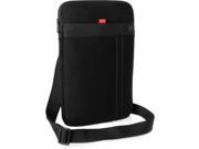 V7 Black Red Protective Sleeve with Removable Strap Ultrabooks Tablets Model CSS12BLK 1N