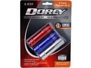 DORCY 41 3246 9 LED Aluminum Flashlights 3 pk