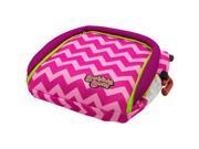 BubbleBum Booster Seat Chevron Neon Pink Booster Seat