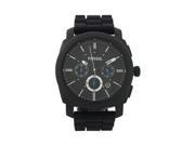 FS4487P Machine Chronograph Black Silicone Watch 1 Pc Watch