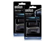 Braun 11B 2 Pack Replacement Foil and Cutter