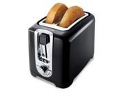 Applica TR1256Bb Black Decker TR1256B 850 Watt 2 Slice Toaster with Bagel Function and Removable Crumb Tray