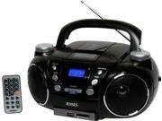 JENSEN JENCD750B Jensen CD750 Portable AM FM Stereo CD Player with MP3 Encoder Player