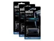 Braun 1000 2000FC 10B 20B 3 Pack Replacement Foil and Cutter Pack