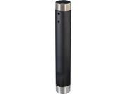 Chief CMS012M Fixed Extension Column 12 In Black