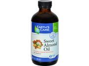 Earth s Care 100% Pure Sweet Almond Oil 8 fl oz