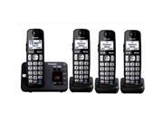 Panasonic KX TGE264B 4 Handset Cordless Phone